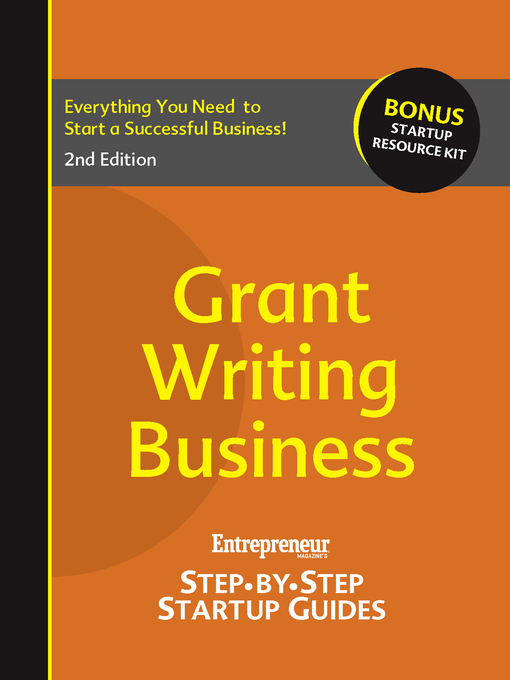 Cover image for Grant-Writing Business